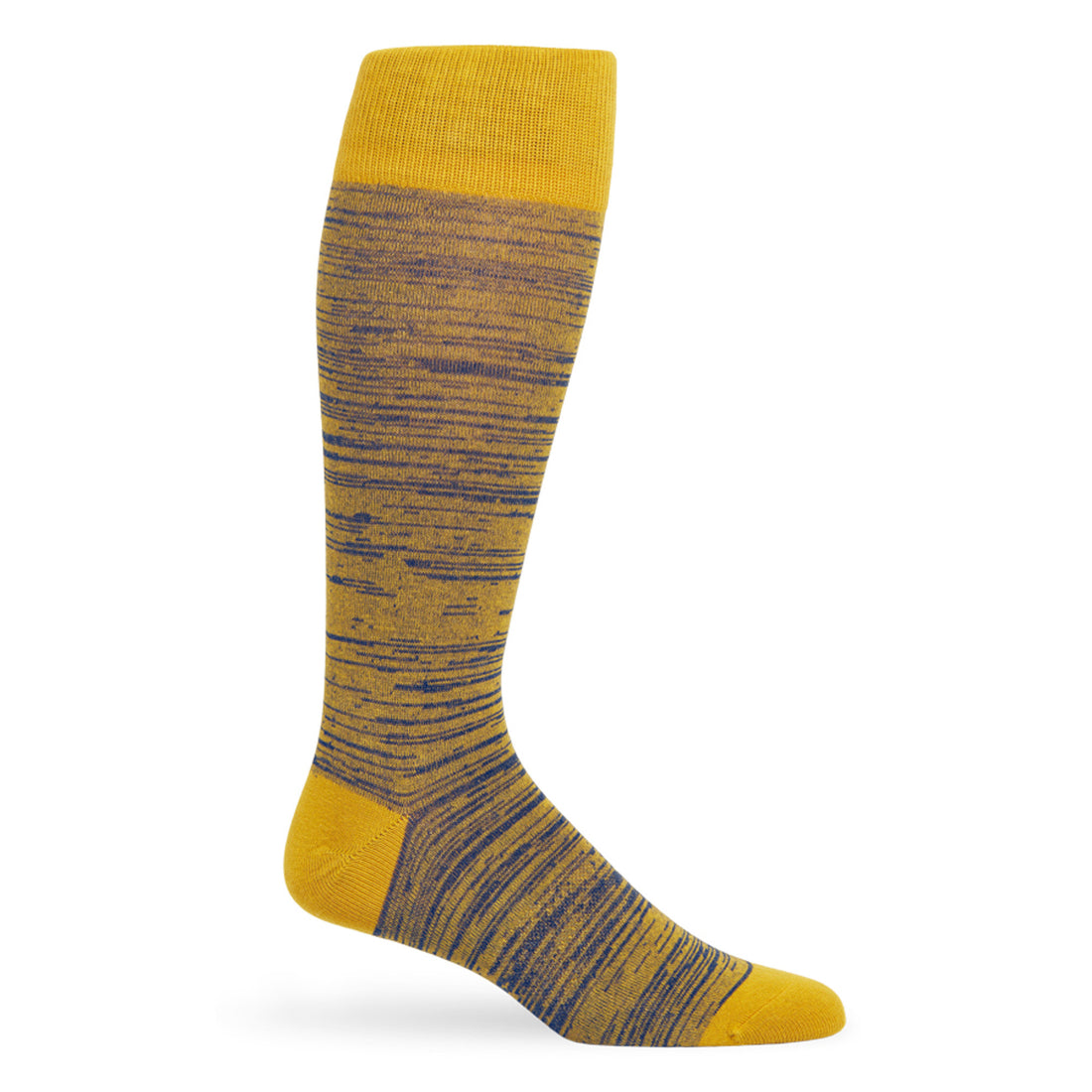 Wear DeadSoxy Navy / Gold Marl Dress Socks