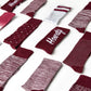 Maroon Texas Aggies United NIL birdseye maroon dress socks