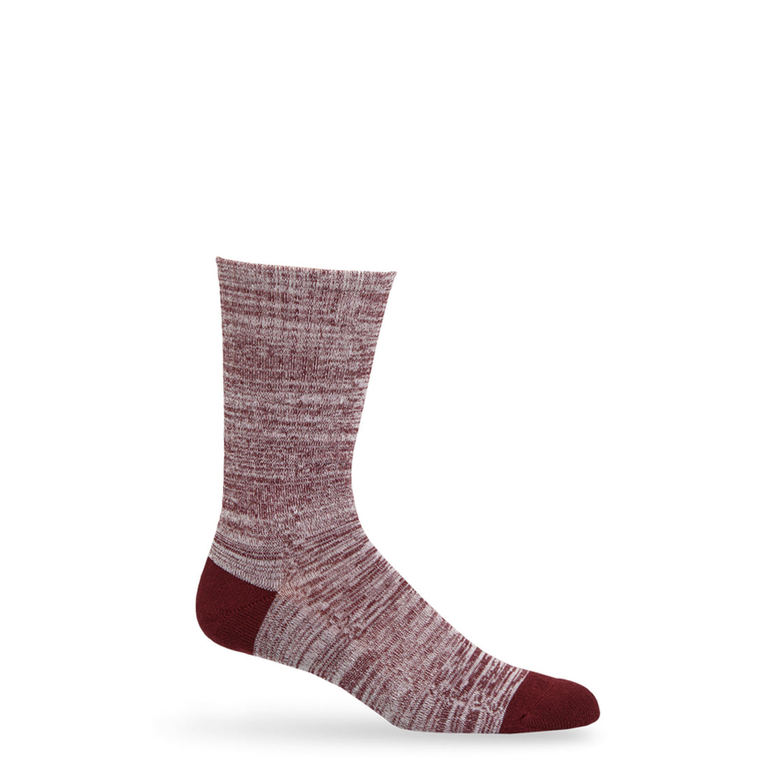 Wear DeadSoxy Maroon Marl Casual Socks