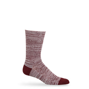 Wear DeadSoxy Maroon Marl Casual Socks