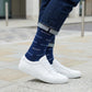 Navy Mississippi Dress Socks