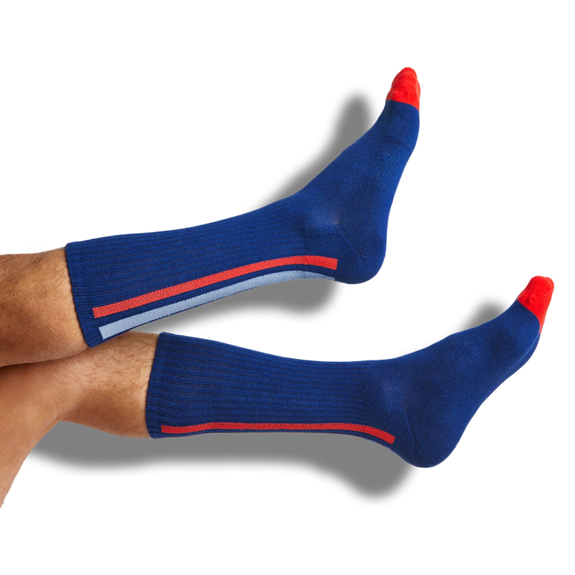 Wear DeadSoxy Red/Navy/Powder Casual Socks 4 Pack