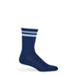 Navy White Retro Stripe