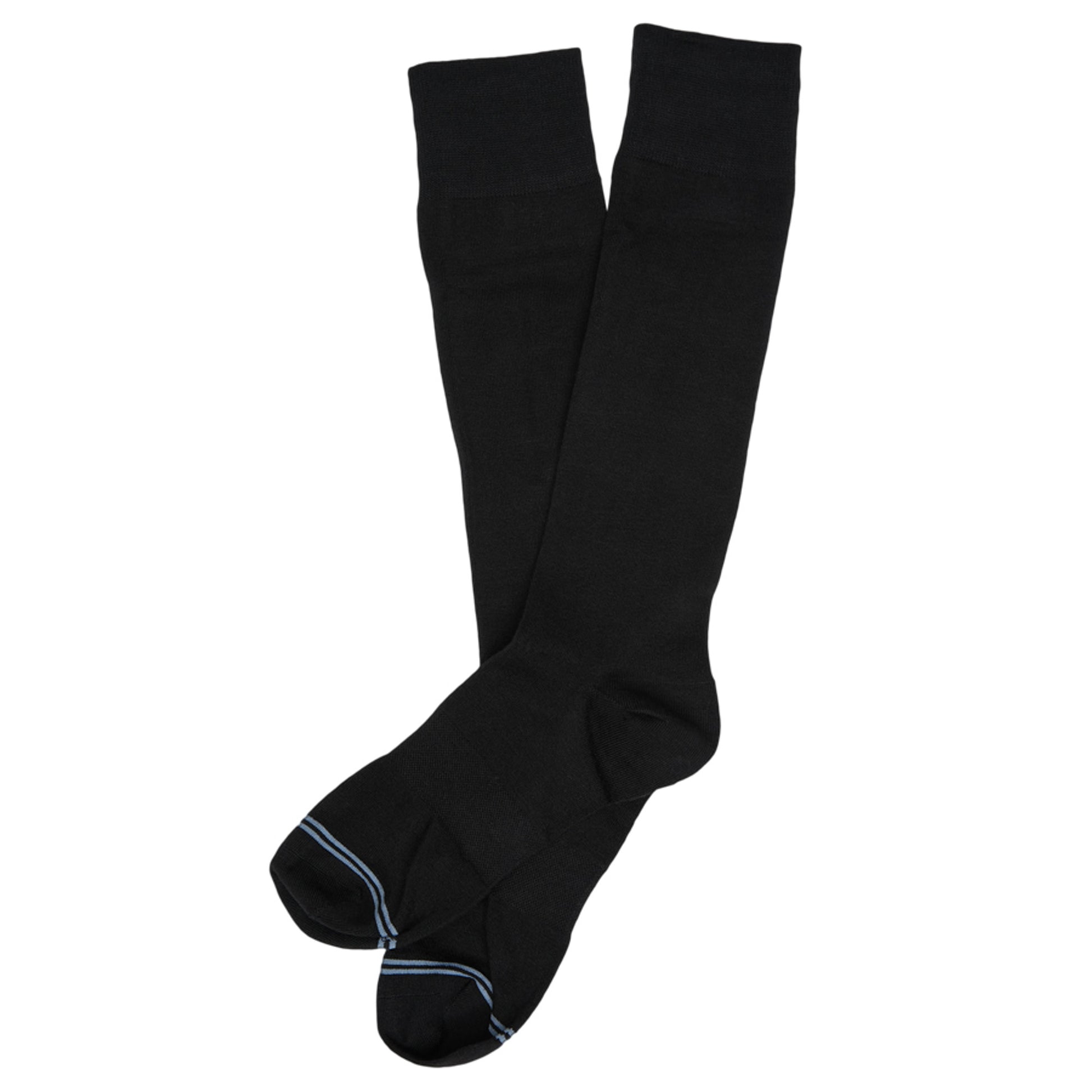 Black dress socks flay lay image