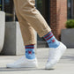 Powder M Stripe Casual Crew