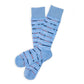 Powder Ole Miss Broken Stripe Dress Socks