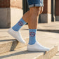 Powder Sip Casual Crew Socks