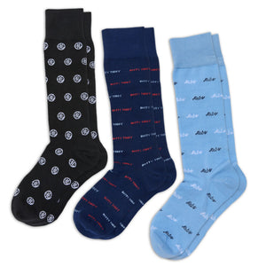 Ole Miss dress sock 3 pack