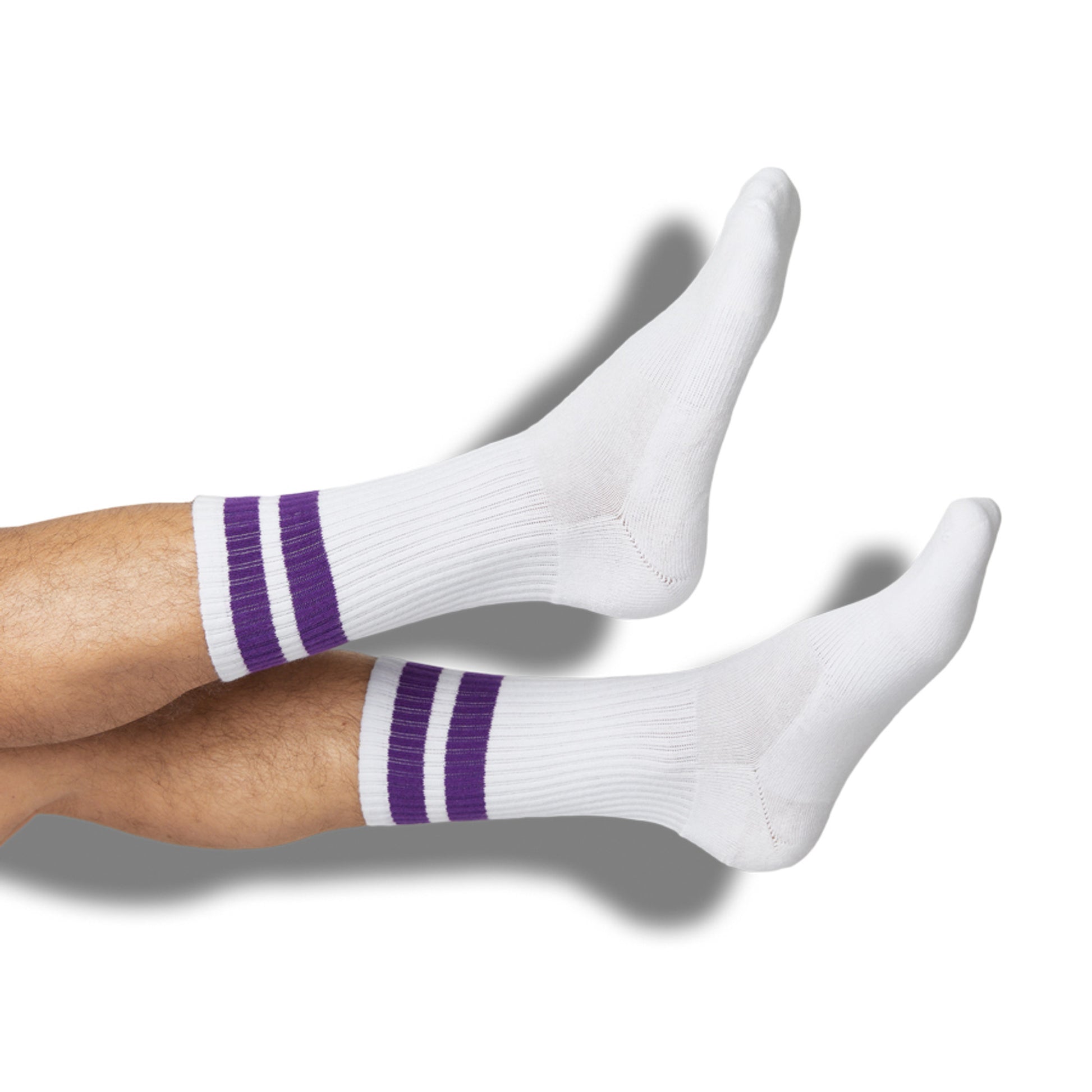 Wear DeadSoxy Purple Retro Casual Socks