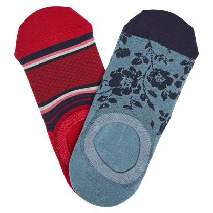 Wear DeadSoxy No-Show Sock 2-Pack - a14[ SMALL ]