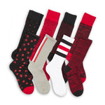 Wear DeadSoxy Red / Black Mixed Socks 8 Pack