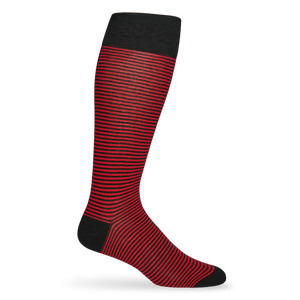 Red and Black - Mini Stripe