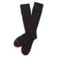 Wear DeadSoxy Red / Black Mixed Dot Dress Socks