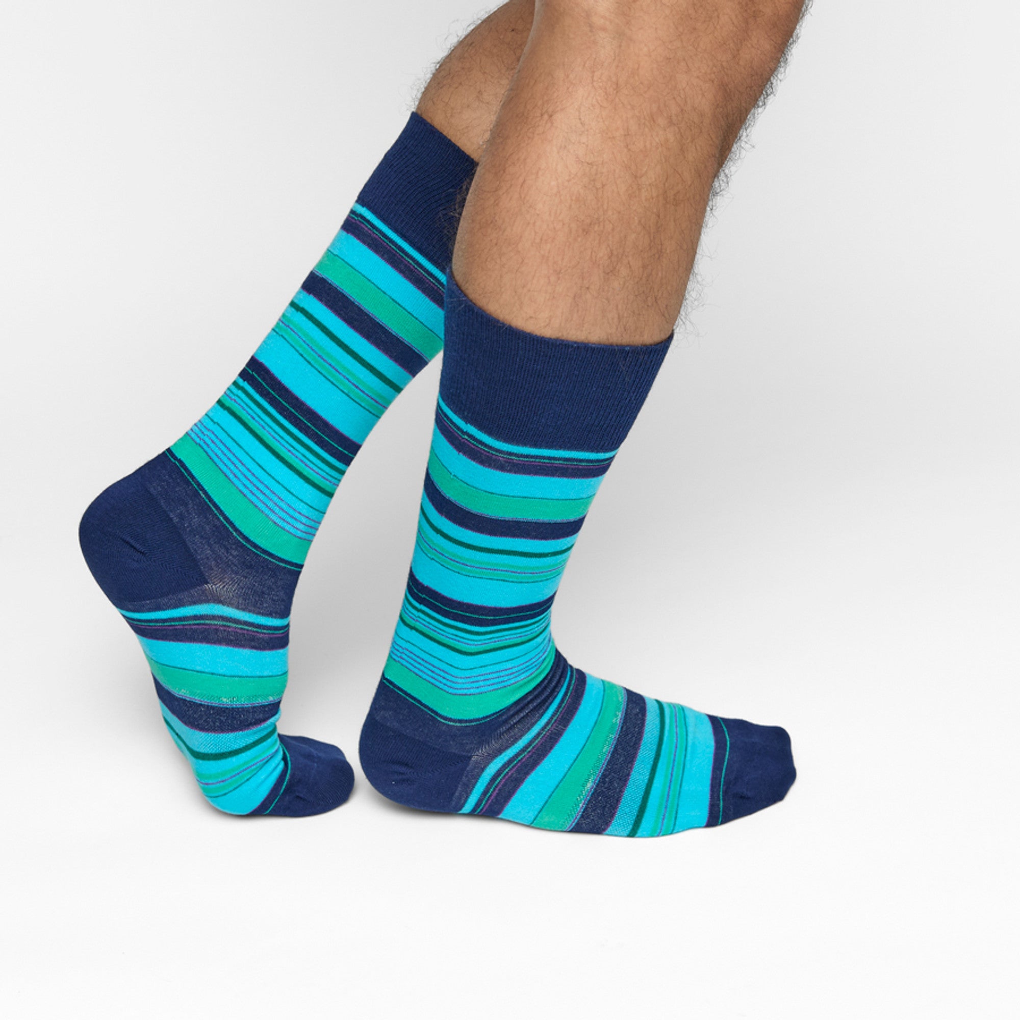 Premium Stripe Dress Socks