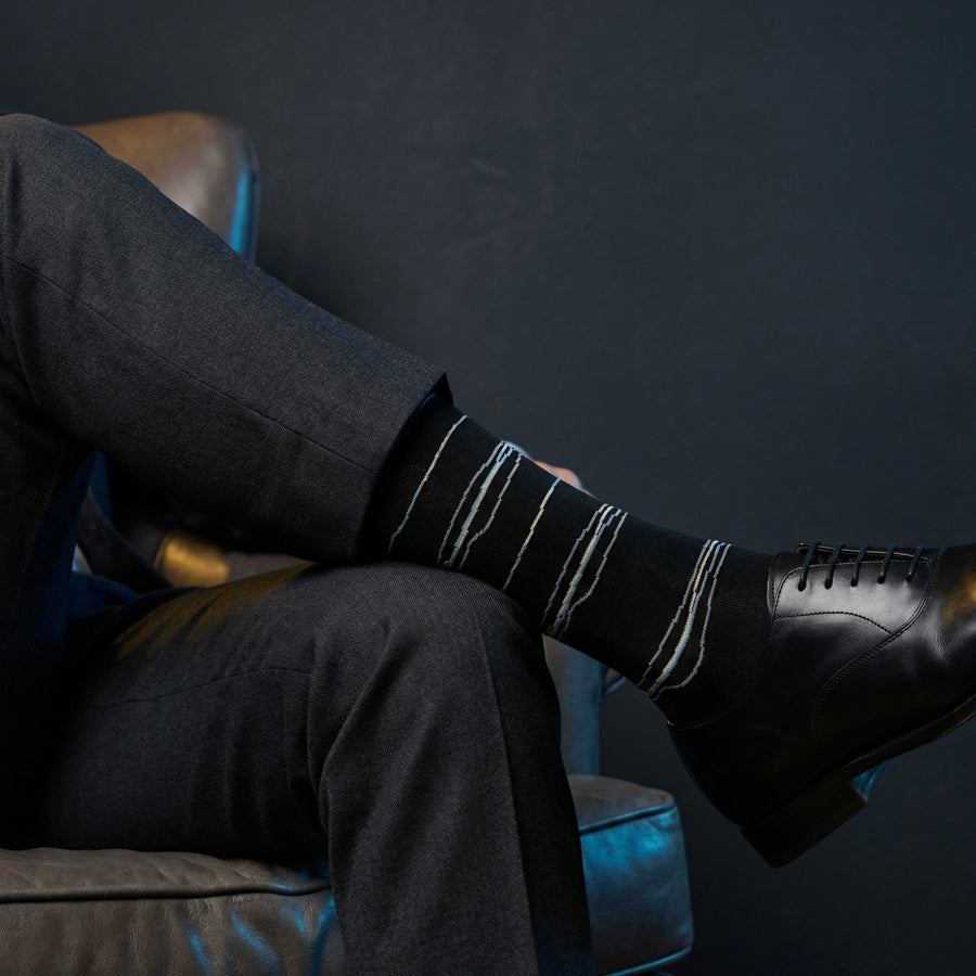 Modern Classic Dress Sock Bundle – 4-Pack Premium Dress Socks