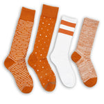 Wear DeadSoxy TexOrange Mixed 4 Pack -A