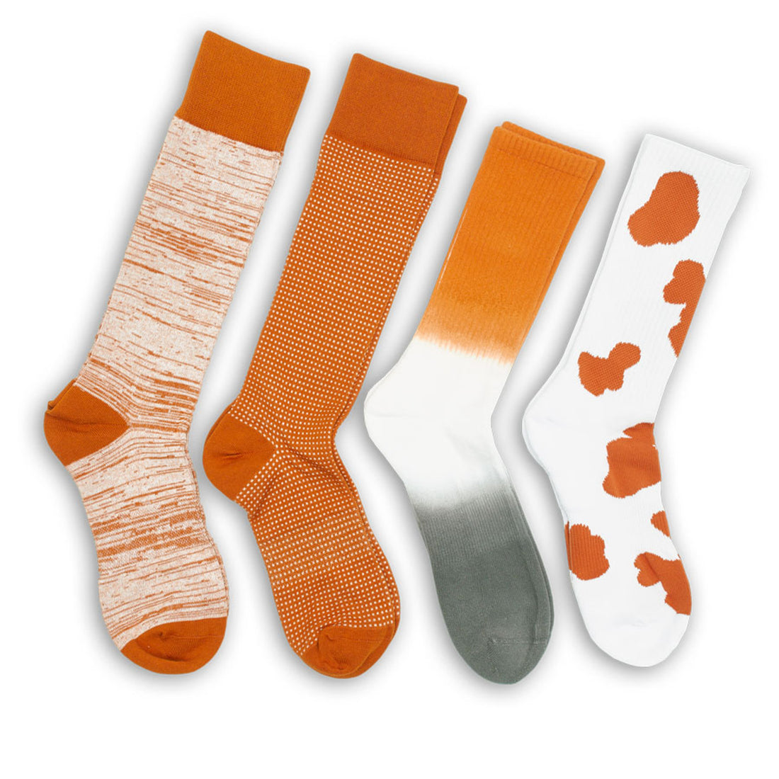 Wear DeadSoxy TexOrange Mixed 4 Pack -B