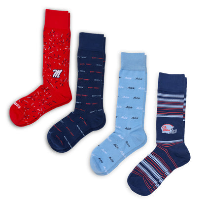 Ole Miss Rebel 4-Pack