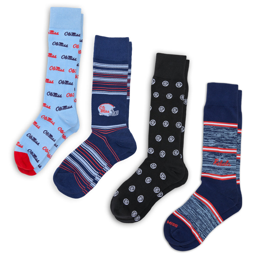 DeadSoxy Ole Miss Lafayette 4-Pack - The Lafayette 4 Pack Bundle