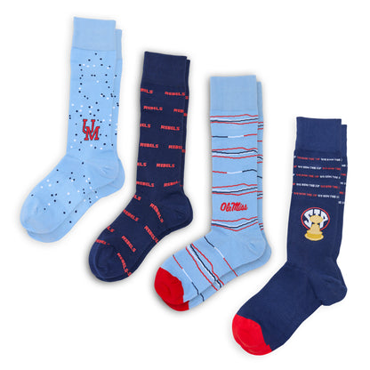 Ole Miss Magnolia 4-Pack