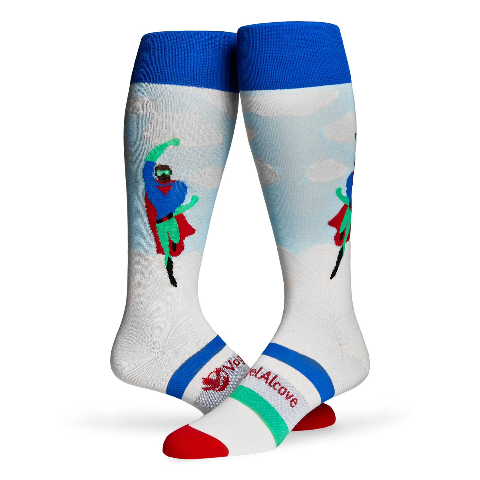 Vogel Alcove charity socks made by DeadSoxy.