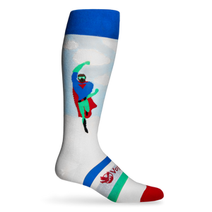 Vogel Alcove charity socks made by DeadSoxy.