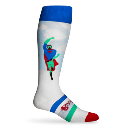 Vogel Alcove charity socks made by DeadSoxy.