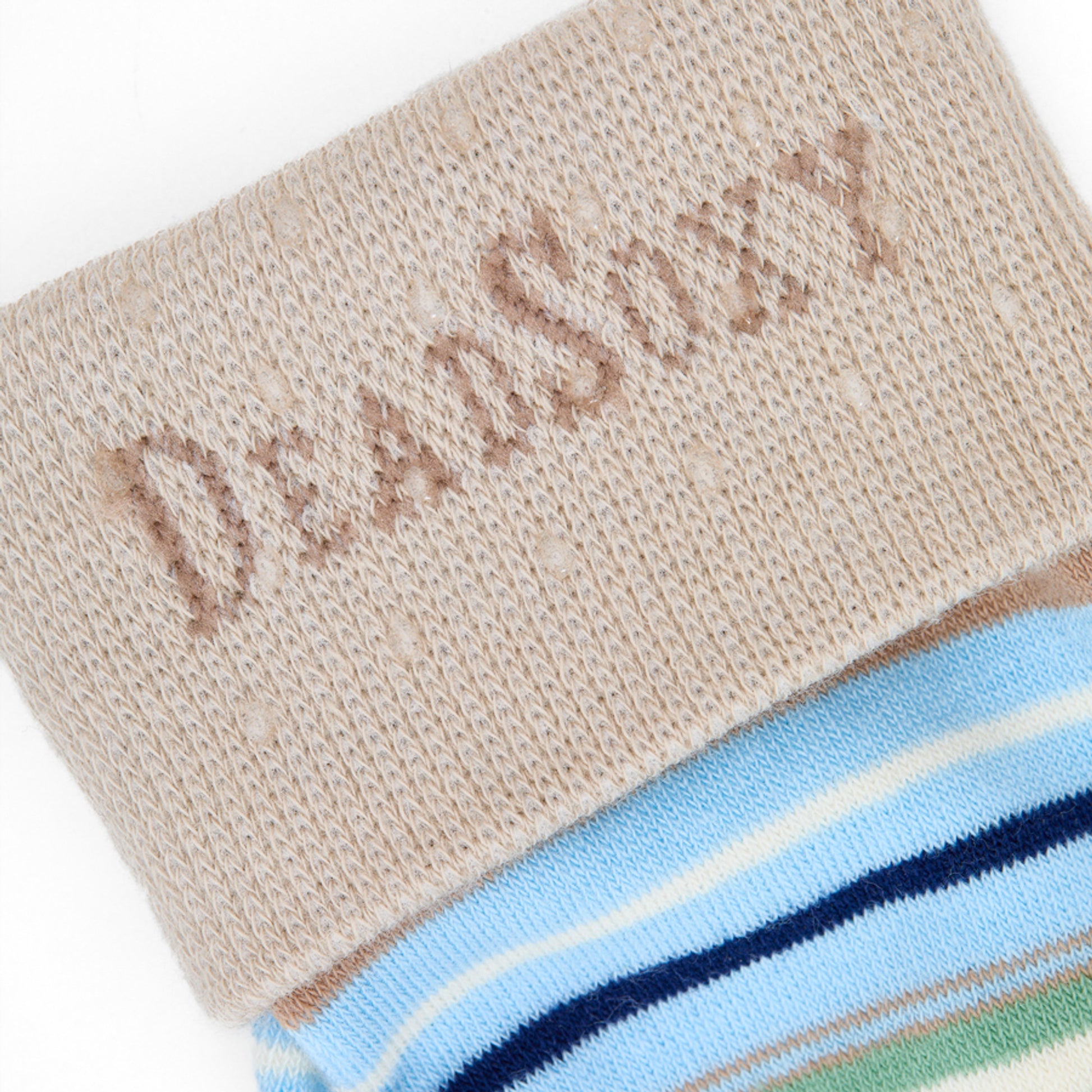 Pink and grey and blue spring pastel dress socks