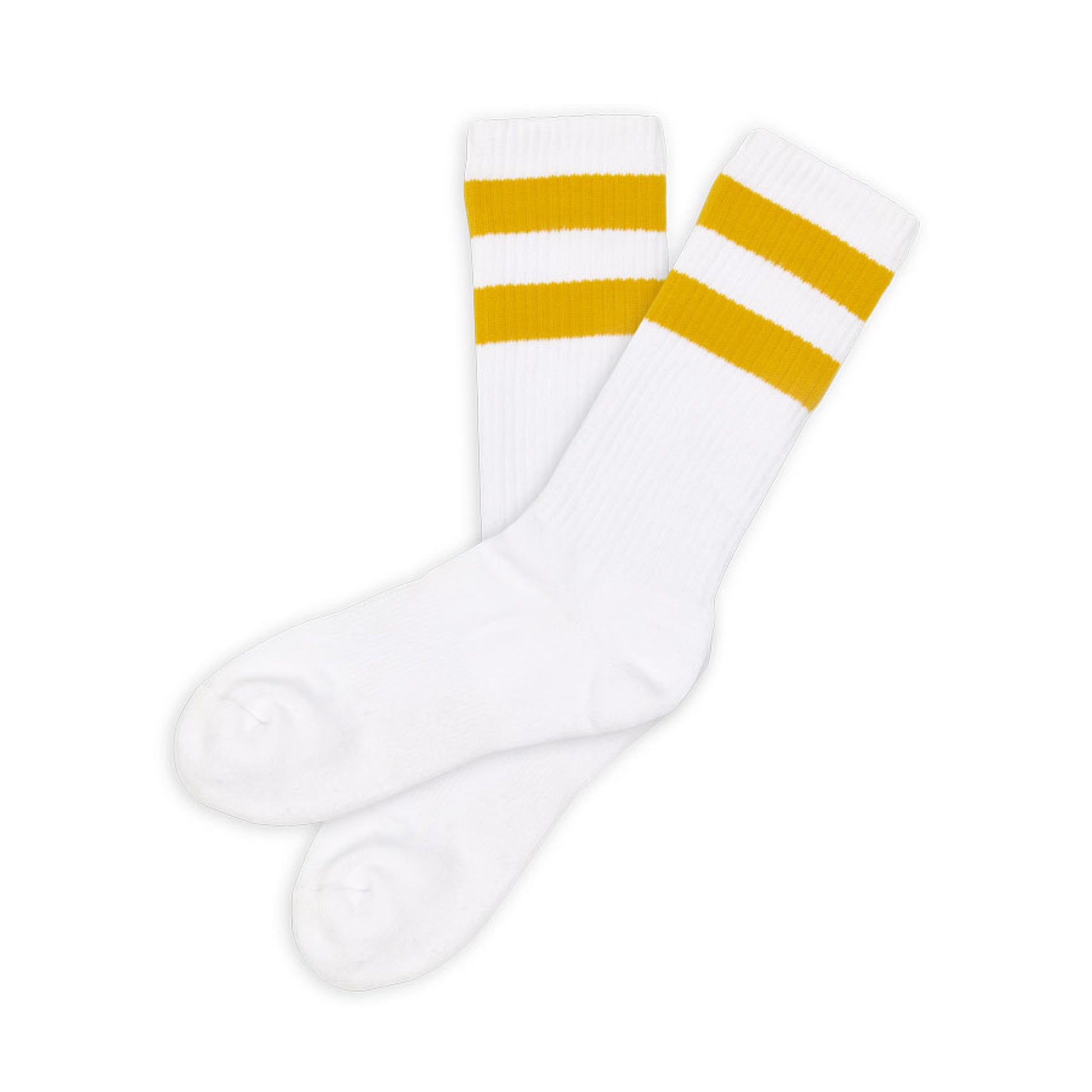 Wear DeadSoxy Gold Retro Casual Socks
