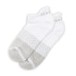 White ankle socks layflat image