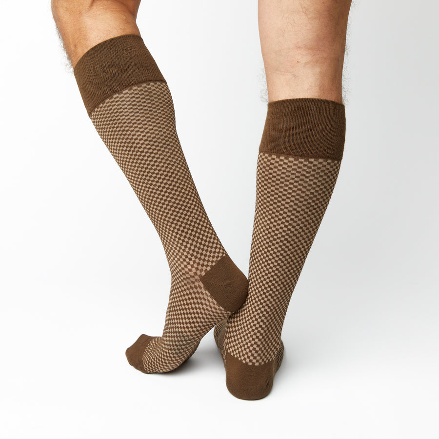 DeadSoxy Axl Houndstooth Dress Socks | Bamboo Blend DeadSoxy Axl Houndstooth Dress Socks | Bamboo Blend