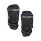 charcoal grey no show socks by deadsoxy