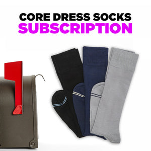 Core Dress Sock Subscription - Boardroom Dress Socks