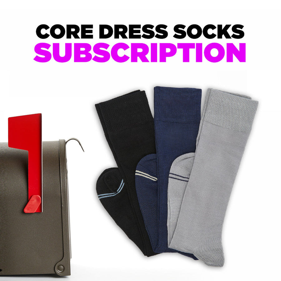 Core Dress Sock Subscription - Boardroom Dress Socks