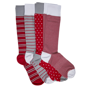 Wear DeadSoxy Crimson-Four Pack