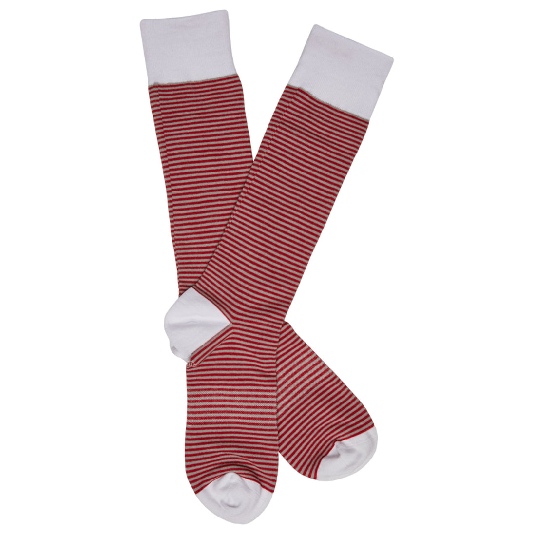 Crimson - Mini Stripe Socks - Team Colorways