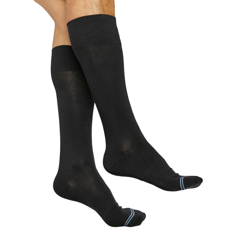 Dress Sock - Black Navy Grey 6-Pack - Boardroom Dress Socks