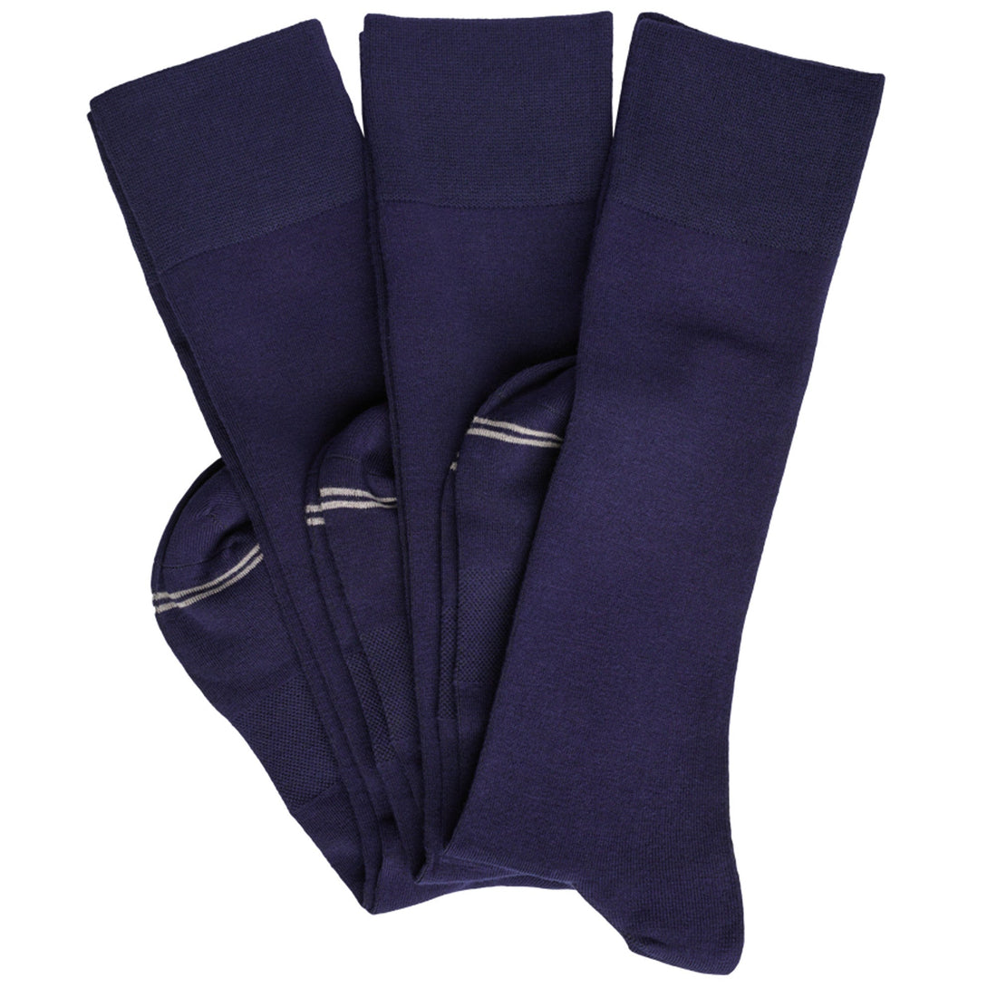 Wear DeadSoxy Elton 3-Pack - Navy Dress Socks