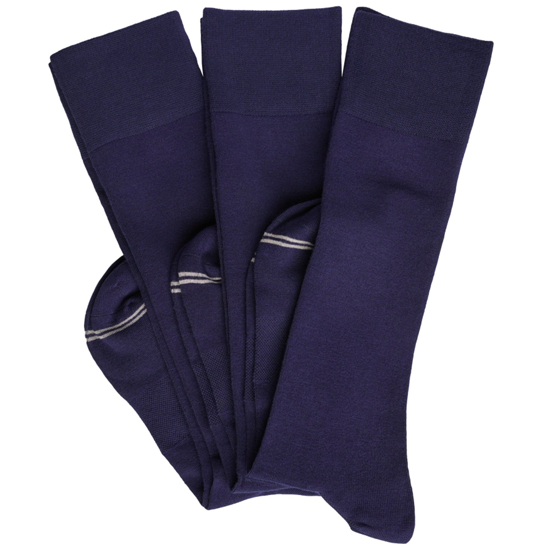 Wear DeadSoxy Elton 3-Pack - Navy Dress Socks