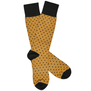 Wear DeadSoxy Gold and Black - Small Dot