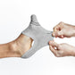 Grey Cotton No Show - No Show Socks