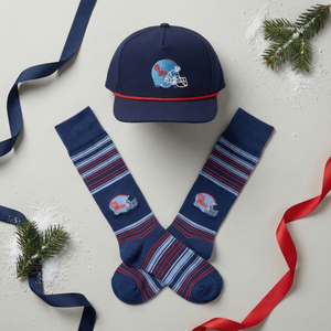Hovi Collab - Ole Miss Socks & Hat Navy