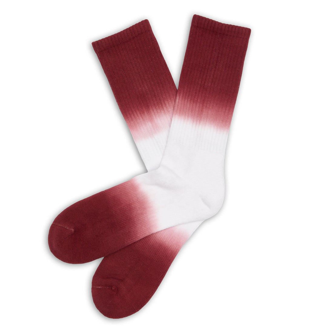 Wear DeadSoxy Maroon Dip Casual Socks
