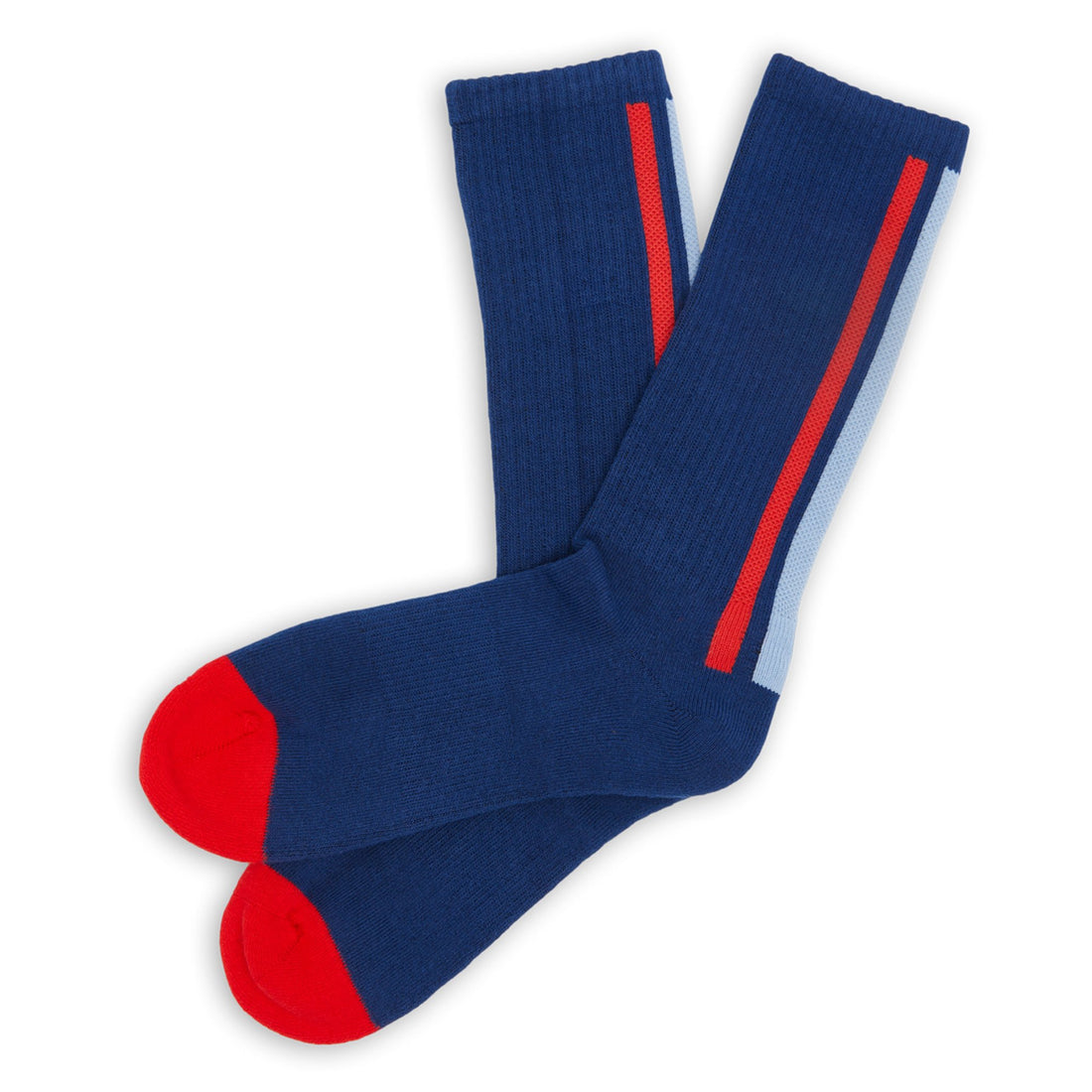 Wear DeadSoxy Navy Vertical Stripe Casual Socks