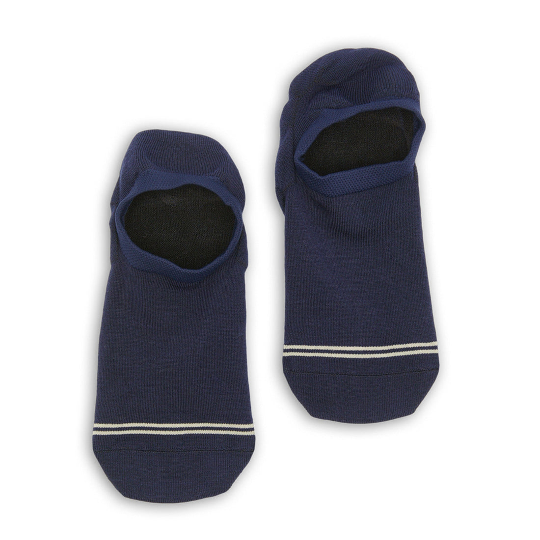 Lay flat no show sock in brown with an orange floral pattern with orange for the toe.