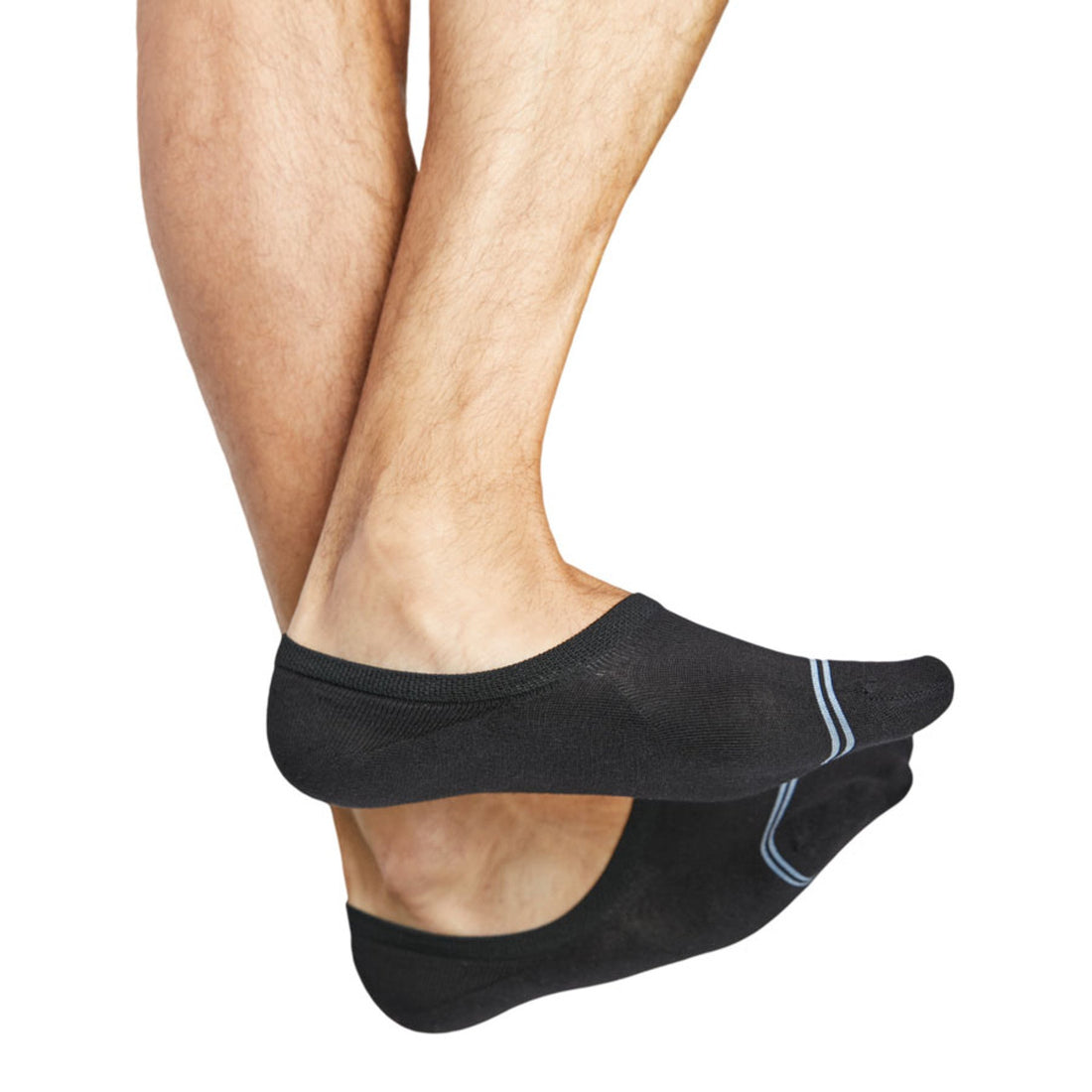 black no show liner invisible socks on legs
