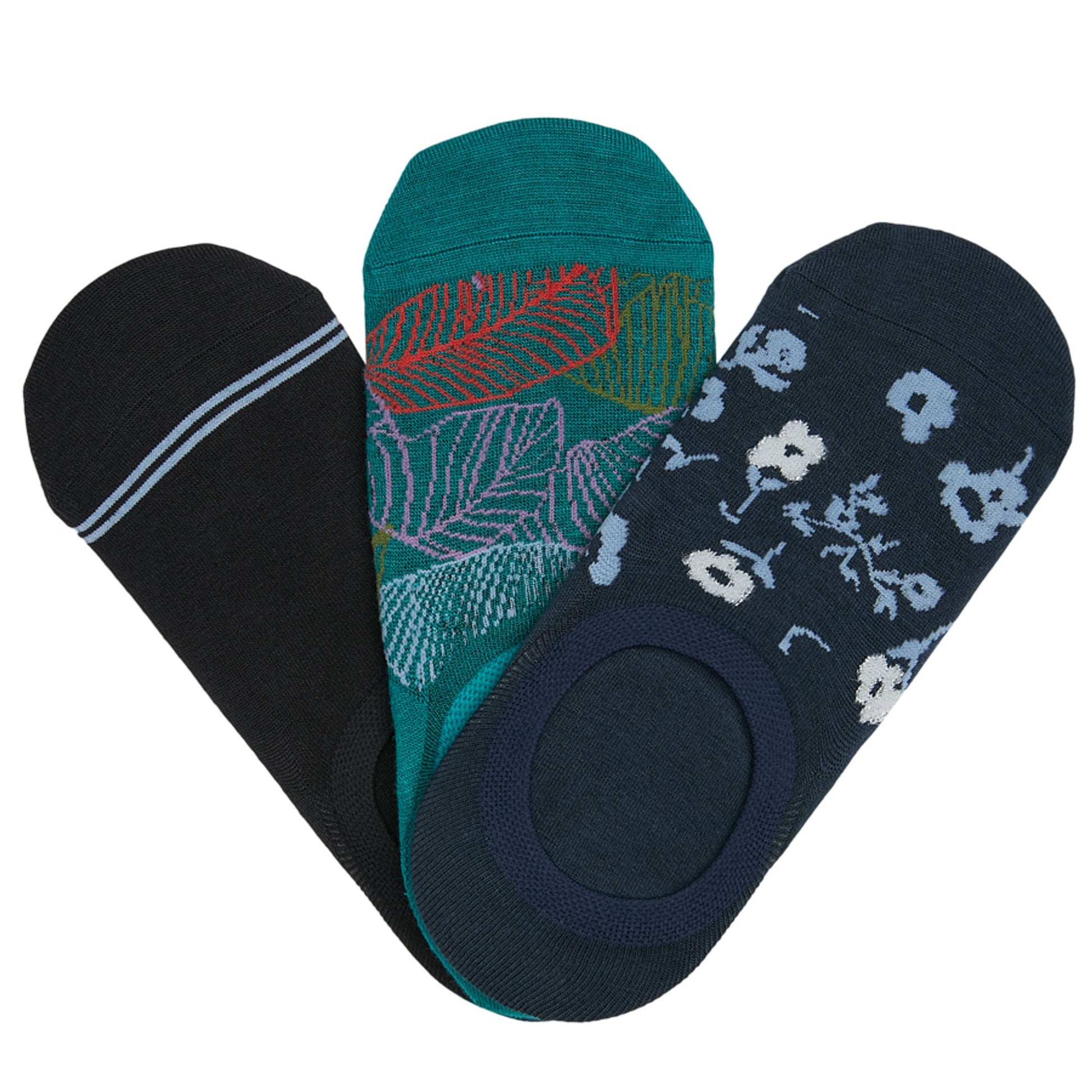 Wear DeadSoxy No-Show Sock 3-Pack - 10[ SMALL ]