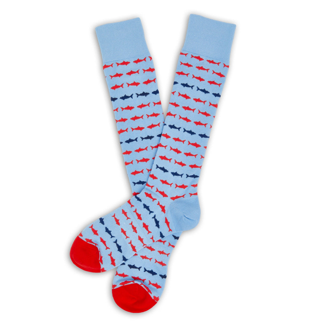 Wear DeadSoxy Powder Blue Sharks