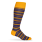 Wear DeadSoxy Purple and Gold - Double Stripe