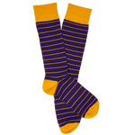 Purple and Gold - Wide Stripe - Team Colorways